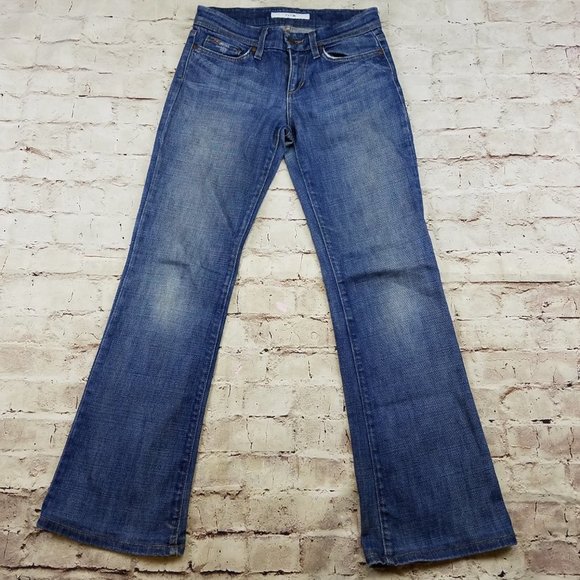 Joes Jeans Boot Cut Provocateur Whiskered Preppy Casual Cotton Classic Denim 25 - Picture 2 of 9